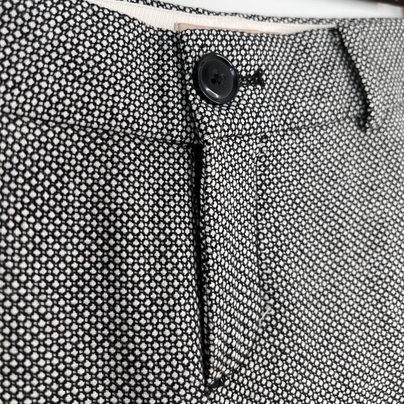 Banana Republic, Size: 0, Martin Fit, Charcoa/White, Small Diamond Pattern, EUC! - Picture 4 of 12
